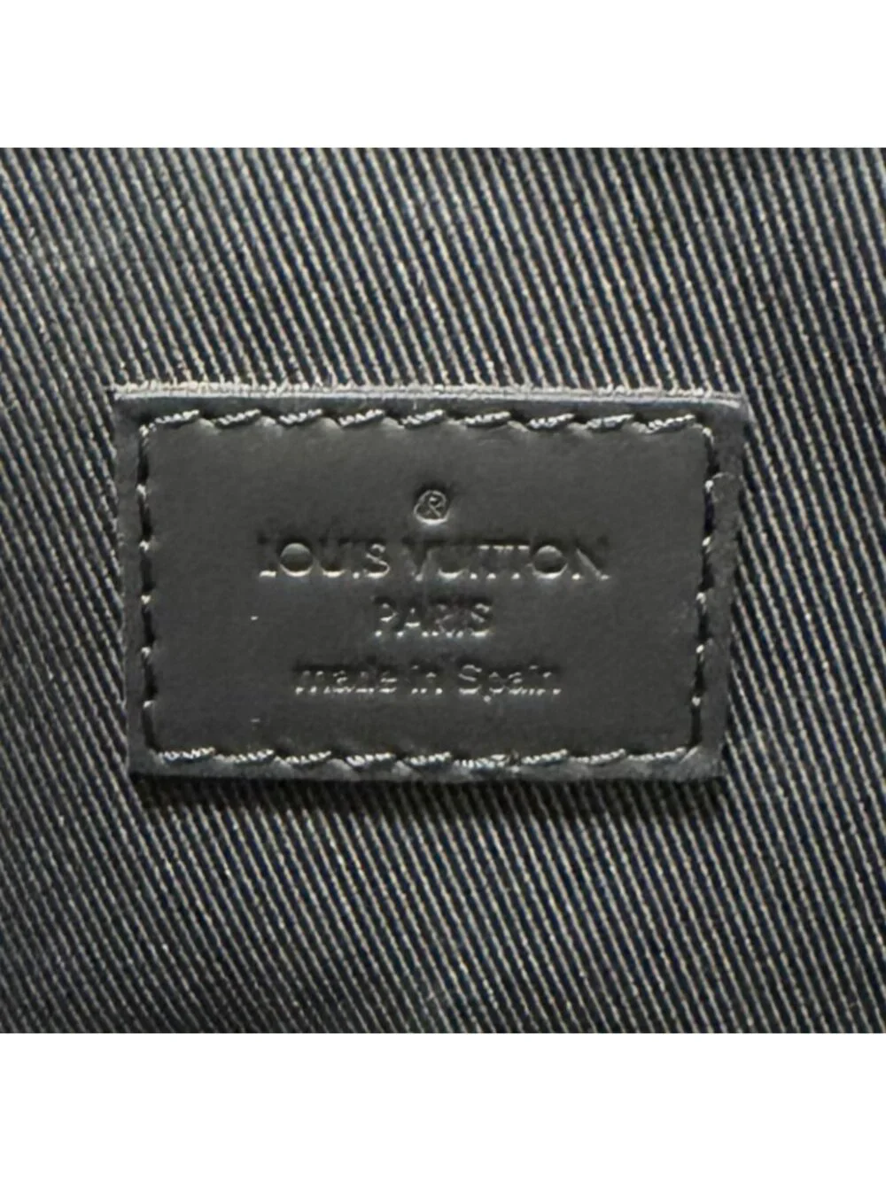 Louis Vuitton LV Aerogram Takeoff Leather Tote Black